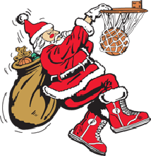 Risultati immagini per basketball christmas